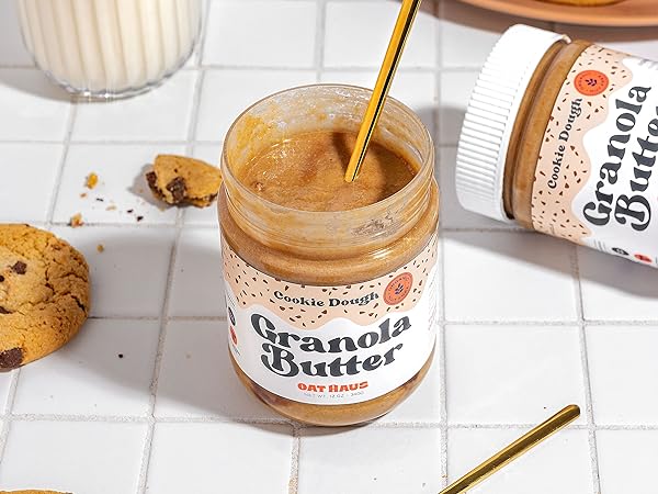 KWEEN Oat Haus Cookie Dough Granola Butter (Chipless) |