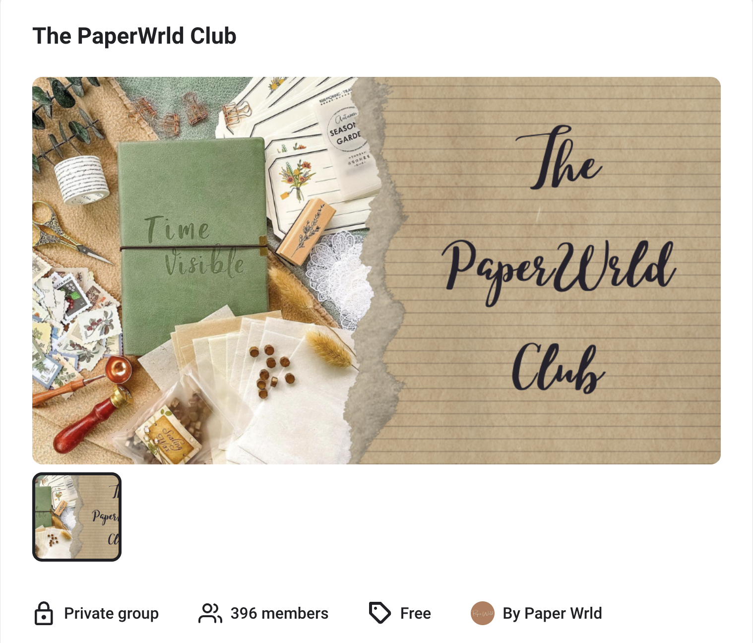 The PaperWrld Club