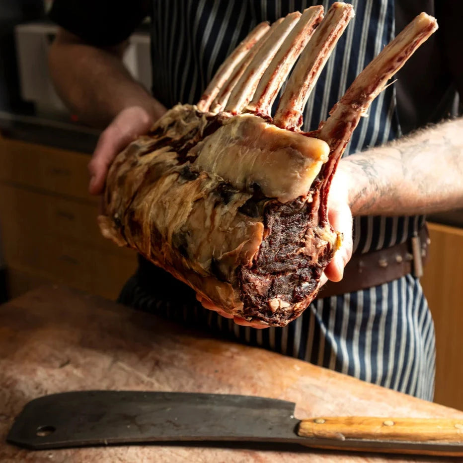 Wagyu M8-9 Tomahawk Rack