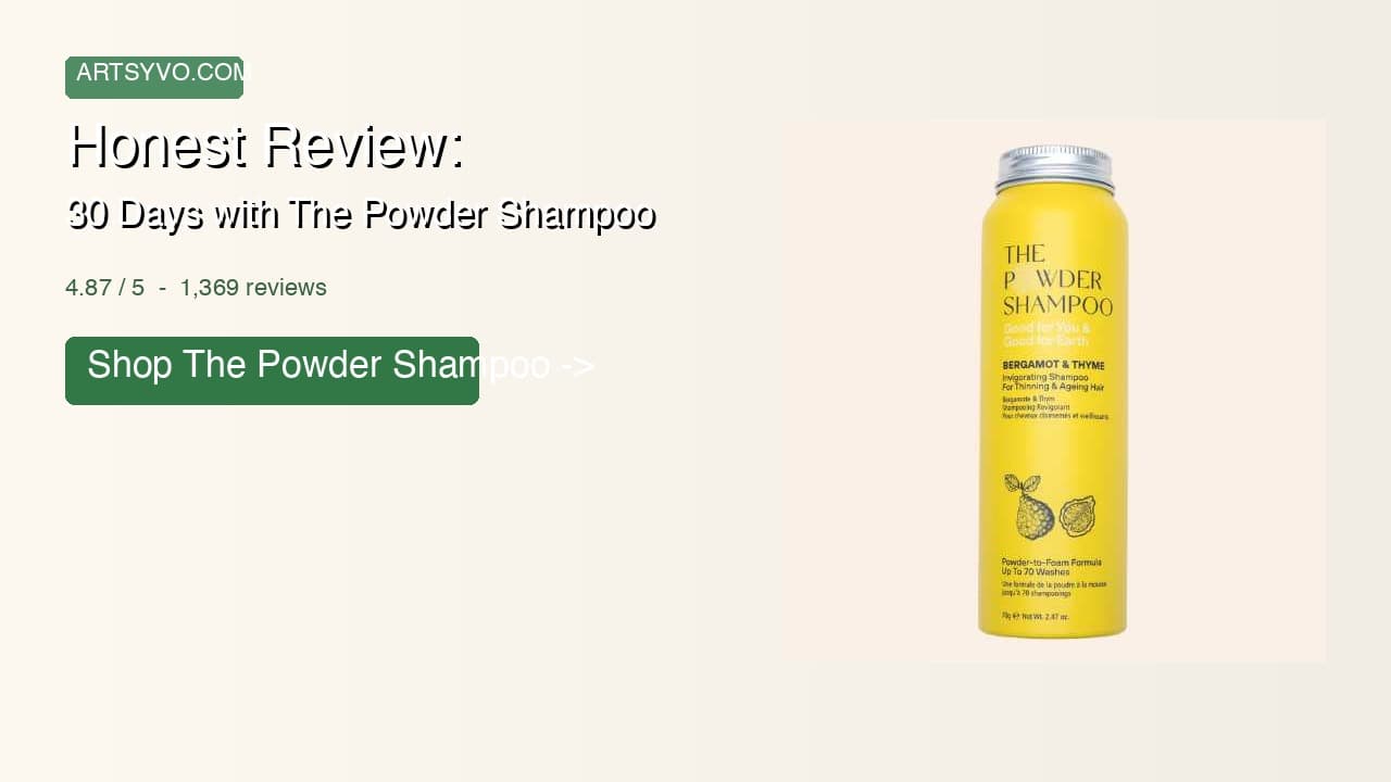 The Powder Shampoo Review: I Used Zero-Waste Hair Care for 30 Days