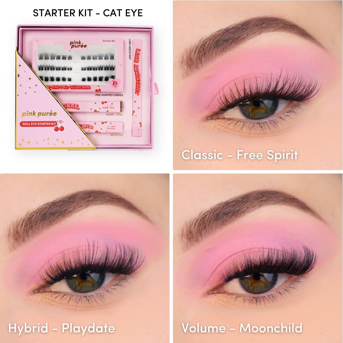 How to Apply Pink Puree Lash Clusters That Last 7 Days at Home