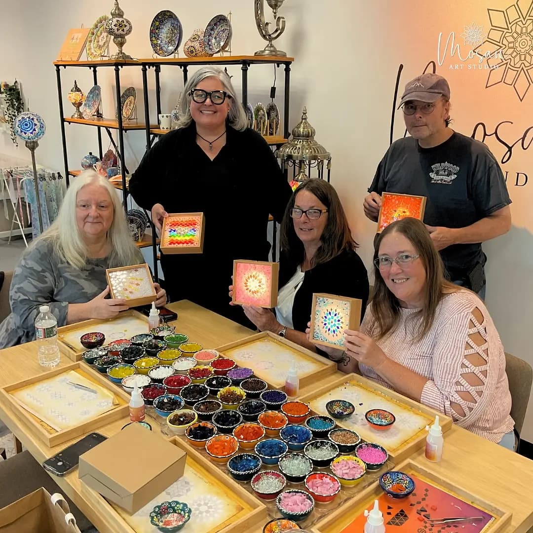 Discover the Magic of Turkish Mosaic Lamps: A Workshop Experience Like No Other