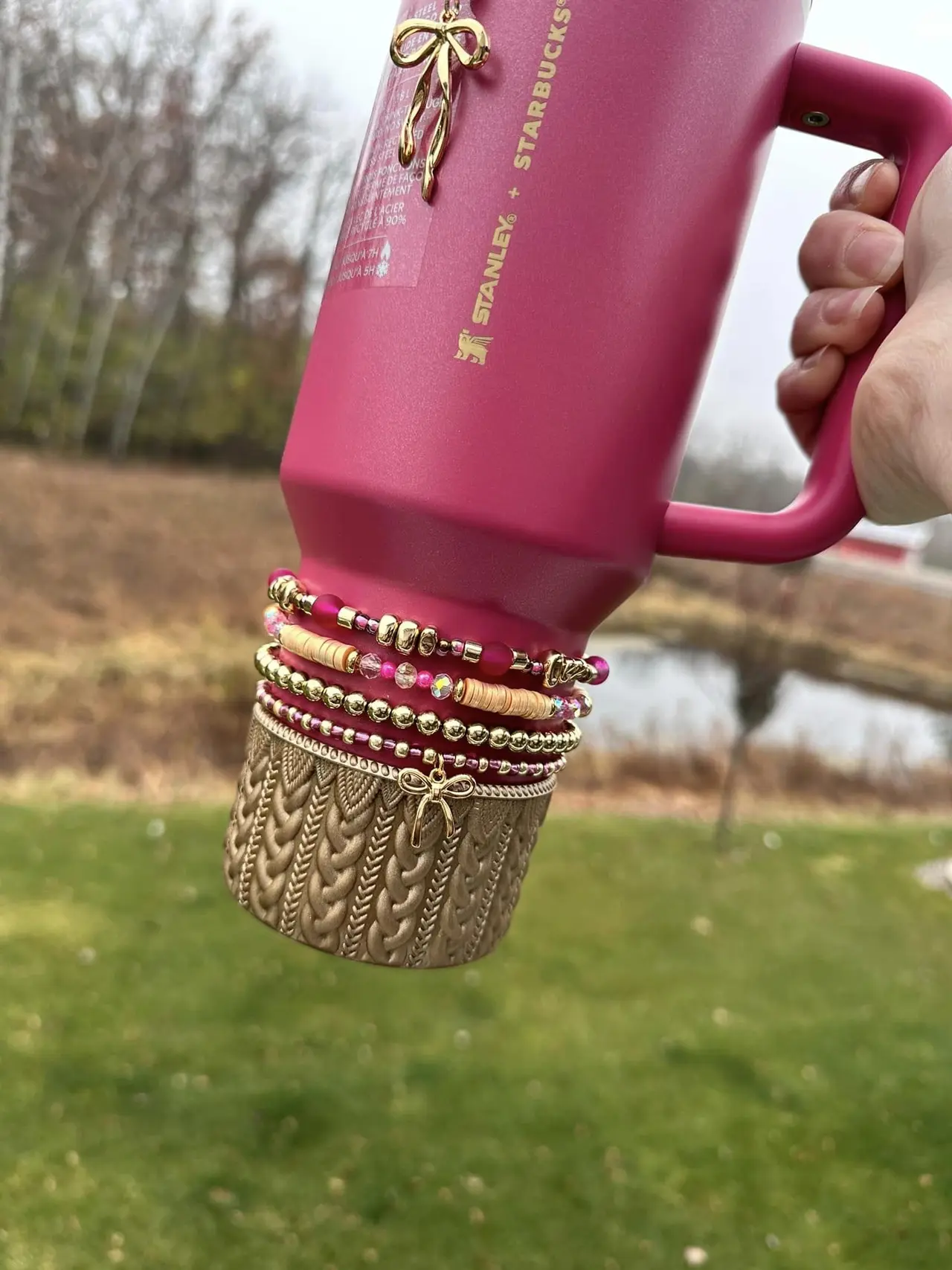 Review Etch and Ember CHAMPAGNE MACRAME Tumbler Boot