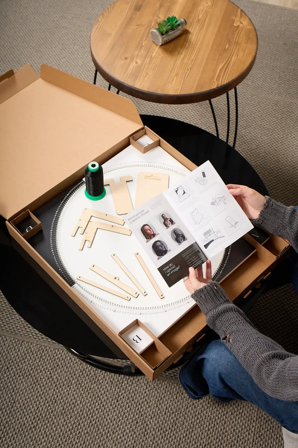 Components Included in thLet's Stringe Kit