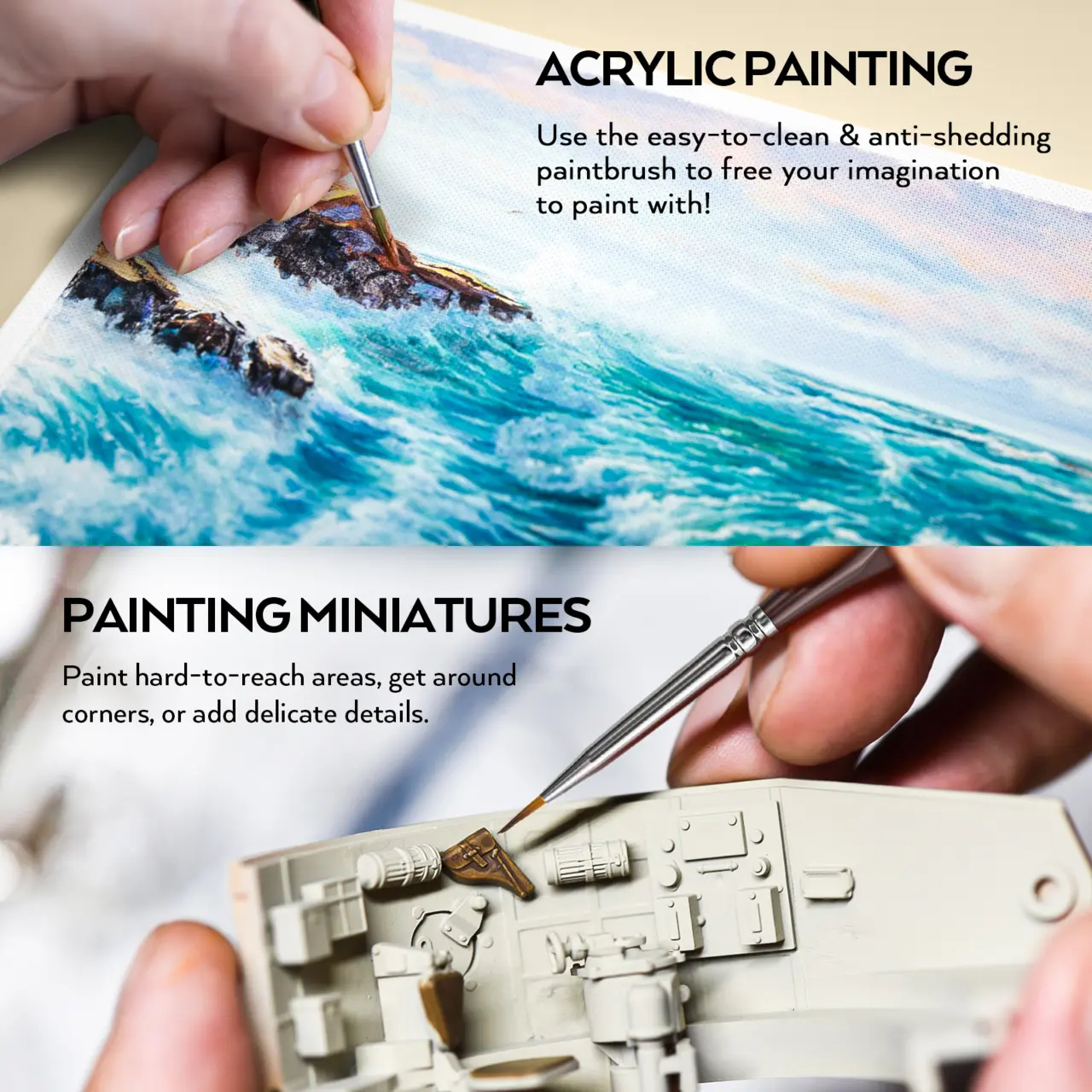 Essential Tools for Artists: Miniature Brushes