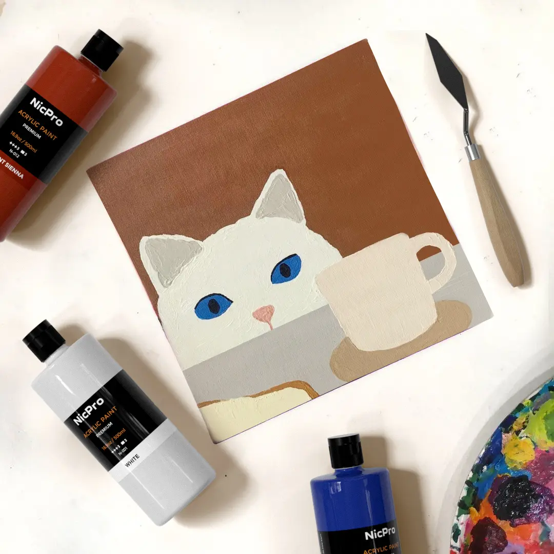 Exploring NicPro Acrylic Paints