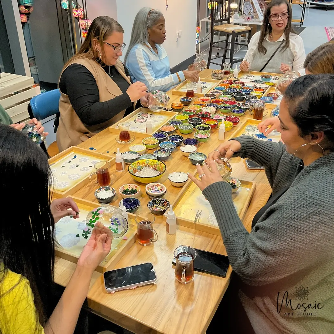 Mosaic Art Studio Locations and Pricing Details