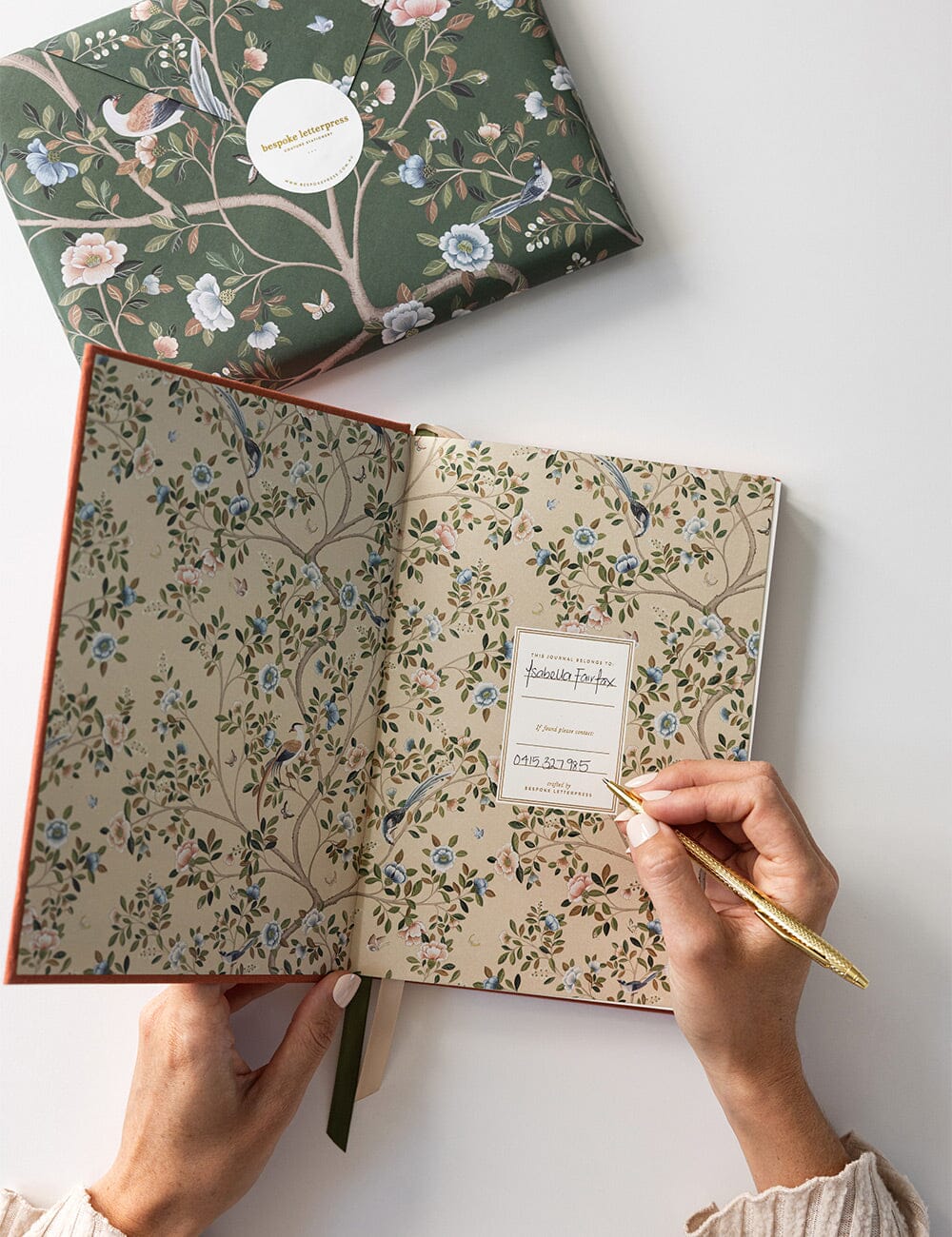 Bespoke Letterpress Product Range: Journals, Planners, Greeting Cards and More