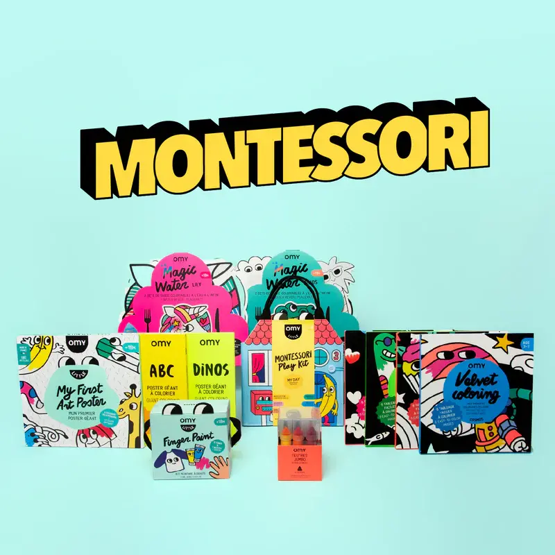 Kits peinture et pochettes surprises : créativité sans limites