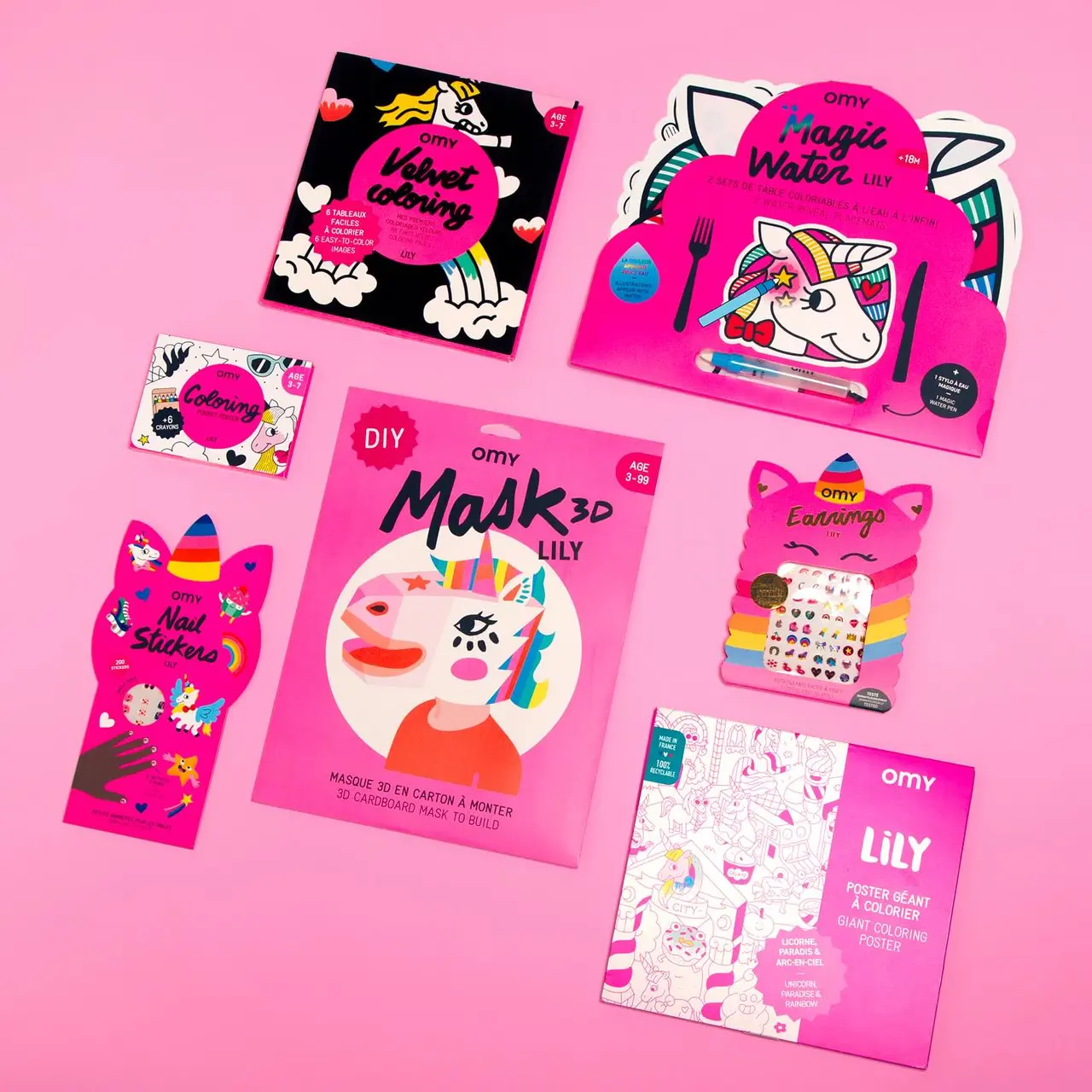 Stimuler la créativité à travers différents matériaux artistiques : un monde infini d'expression avec OMY Maison